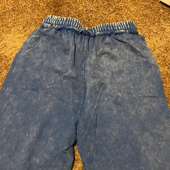 ZENANA. Outfitters Women’s Blue Joggers. Size M. COMFY!  Has Pockets. EUC - Picture 6 of 6